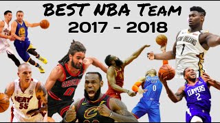 Data Race: Best NBA Basketball Team (2017-2018 Season)