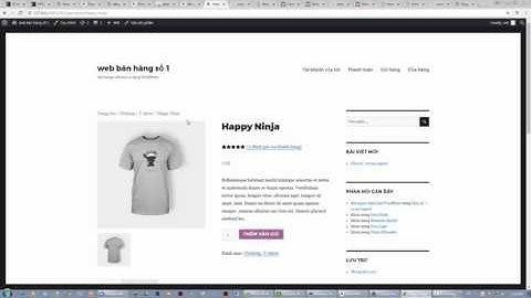 Bài 1.5 - Ý nghĩa chi tiết từng template trong Woocommerce