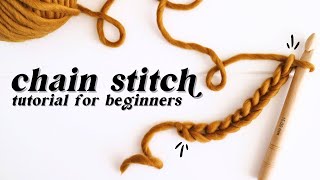 If You're Struggling to Learn How to Crochet a Chain Stitch, Watch This Video