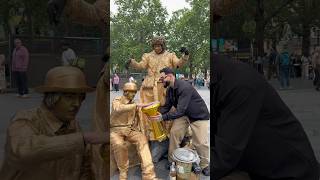 Gold man beat perfect darbuka😱 #alrafaelo #darbuka #london