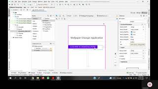Wallpaper Changer - Mobile Application Development Lab (18CSL68) screenshot 1