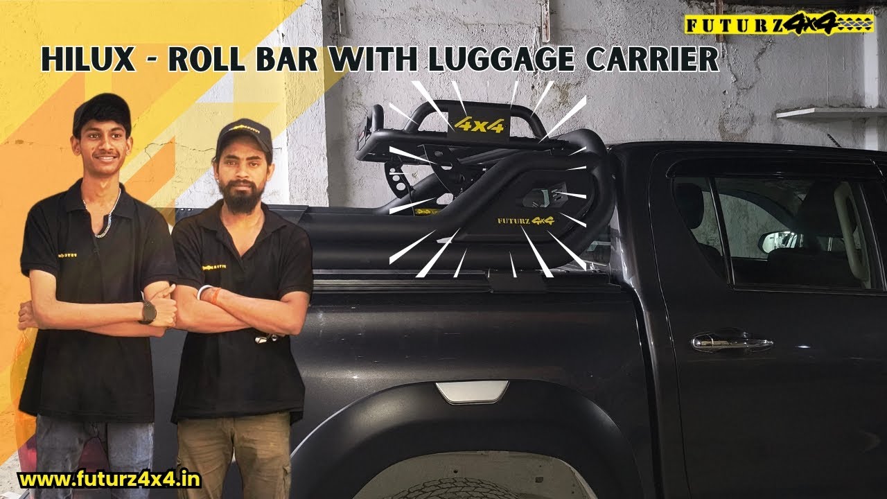 Hilux Customized Roll Bar with Carrier