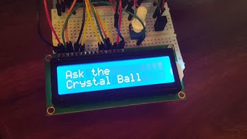 Arduino magic ball example