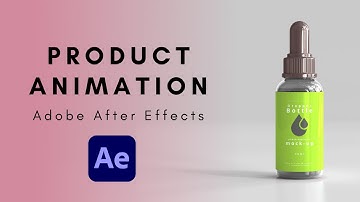 Easy Animation in After Effects tutorial - Product Animation - Animation for Beginners - Adobe