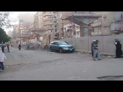 باكوس السوق محطة المترو و المسار مترو اسكندريه