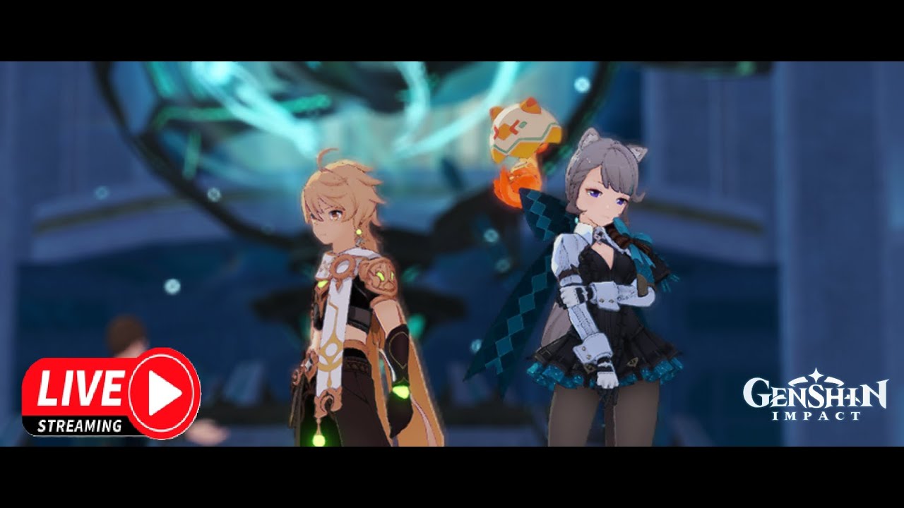 GENSHIN IMPACT | Day 27 Transition frm Playing on Phone to PC(Imaginarium Theater Visionary Attempt)