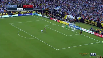 Messi Penalty MissIng  Copa America Fainal vs Chili