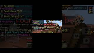 Chintu Giving BedWars Pro Tips 😂 But Hacker Interrupted 💀 #shorts