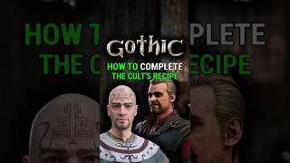 Gothic 1 Remake — The Cult's Recipe Quest Guide #gothicremake #gamingtips #gaming #guide #quest