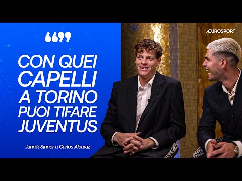 Video SINNER-ALCARAZ, l'intervista doppia della CNN alle Atp Finals è ESILARANTE