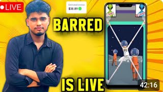 BARRED GAME 🎯| LIVE STREAMING WITH BARRED GAME Part 25 #gaming #livestream #shotfeed#shotlive
