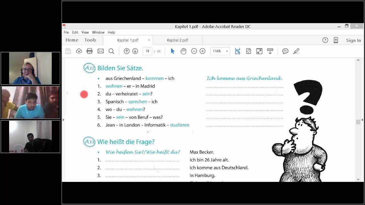 Learn German Online Lesson 4 YouTube