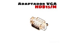 Apadtador Vga Hdb15M Nanocable Distribuido Por Cablepelado