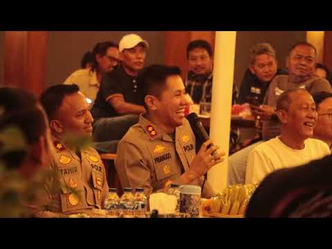 Kapolres Indramayu Gelar Coffee Gathering Bersama Puluhan Insan Media