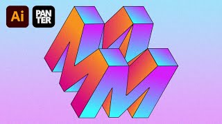 How To Make Isometric Logo Inspired From Nintendo In Illustrator