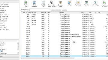 How to Print a Trial Balance in SAGE Line 50