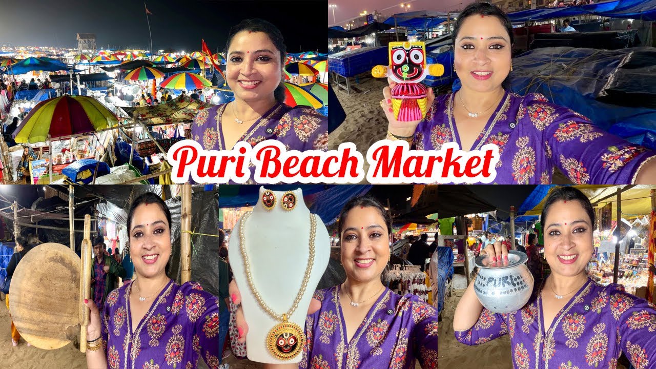 Puri || Puri Beach Market || Items Starting At Rs 10 || Puri Sea Beach