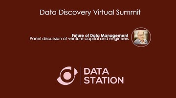 Chicago Data Discovery Virtual Summit: Industry Panel on Data Discovery