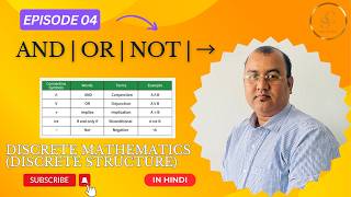 Episode 4 | Logical Connectives in Discrete Mathematics | AND OR NOT IMPLIES | #gate #cse