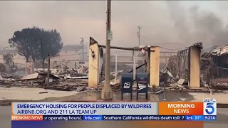 Airbnb.org and 211 LA team up to help house wildfire victims