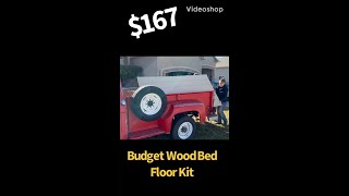 Budget wood floor kit-1965 Ford truck project