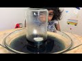 Experience At Home With Candel And Water And Jar آزمایش ساده Kolay Bir Deneyime 