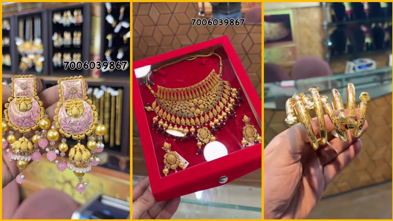 Beautiful Gold Jewellery 🍁 || Gold Bangles 💫 ||  Gold Rings 😍 || Gold Earrings ✨