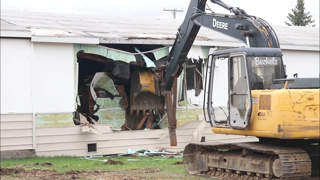 Bad Axe Roller Rink Demolition YouTube