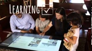 VIDEO  Advert for the huge multi touch coffee table   Mail Online