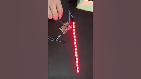 ATtiny 45 neopixel button