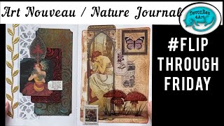 #FlipThroughFriday: Art Nouveau/Nature journal by devonrex4art 269 views 8 months ago 9 minutes, 31 seconds