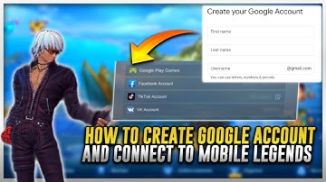 HOW TO CREATE GOOGLE PLAY ACCOUNT AND CONNECT TO MOBILE LEGENDS 2022!