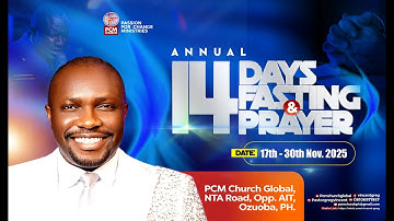 DAY 4  OF 14DAYS FASTING AND PRAYER WITH PR. GREG VINCENT. WEEK OF FORTIFY: 19TH NOVEMBER 2025