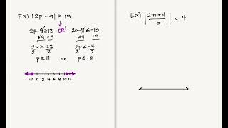 McGraw Hill Reveal Math Algebra1 6-4: Solving Absolute Value Inequalities
