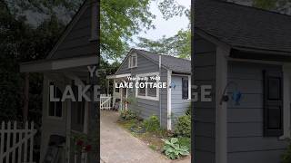 Follow along as we fix up this 75 year old little 800sq ft cottage! #fixerupper #lakehouse #oldhomes