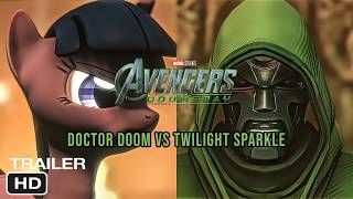 Doctor Doom vs Twilight Sparkle (Avengers Doomsday) Trailer
This is the trailer for what if Doom took over the universe of My Little Pony: Friendship is Magic.
This is a teaser for the full project of Doctor Doom vs Twilight Sparkle which will include voice actors.
Dont forget to like, comment & hype this video. This will help the algorithm.
Hit that subscribe button and the notification icon for more animation content.
If you love my videos and want to show support, you can donate to me via:
https://ko-fi.com/aclpfilms
https://www.paypal.me/aclpfilms
#avengersdoomsday
#DoomsDay
✨ Reuploading Policy ✨
Please do not re-upload, edit, or use my content on any platform without my permission. If published without credit or approval, action might be taken. Doctor Doom vs Twilight Sparkle (Avengers Doomsday) Trailer