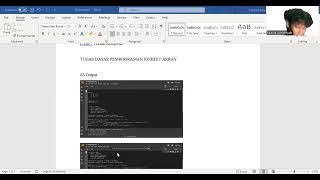 Tugas Dasar Pemrograman Jobshert Array