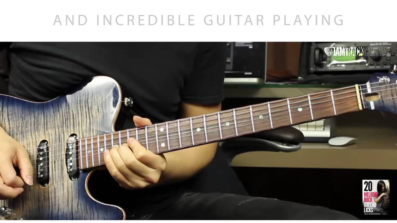 Vinai T's Incredible 20 Melodic Rock Ballad Licks! | JTCGuitar.com