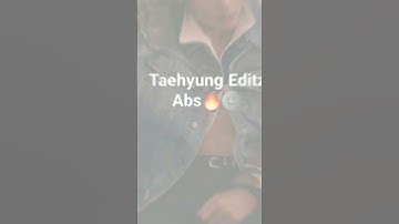 Taehyung Editz Abs😯 subscribe plz#bts #taehyung #bangtantv #abs #edit #viral #btsarmy #shorts