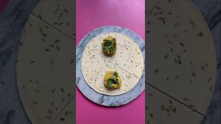 Easy samosa folding method #food #cooking #shorts