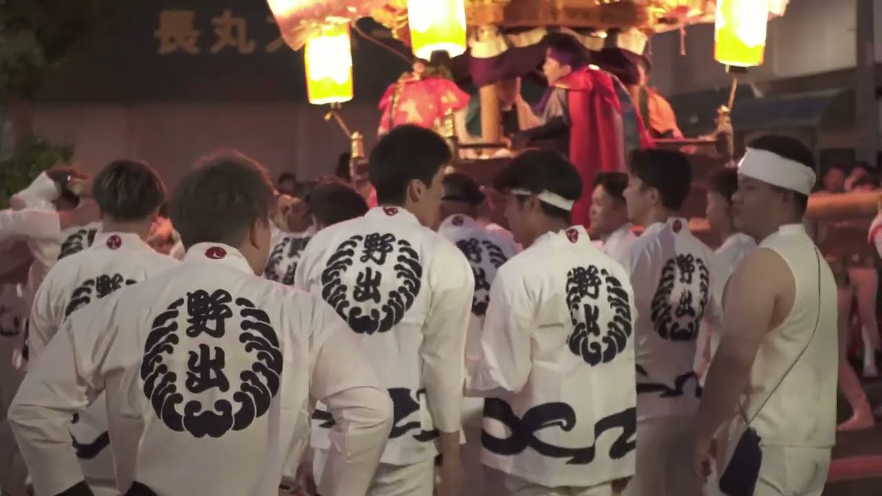 4K】泉佐野 佐野夏祭り 2026 ふとん太鼓｜栄交差点～南海本線高架下