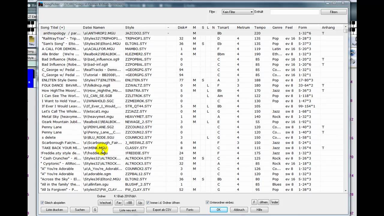 Band in a box Tutorial Songpicker YouTube