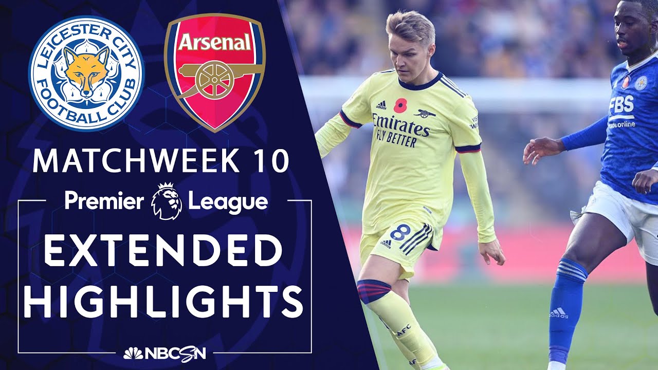 neutral politi vogn Leicester City v. Arsenal | PREMIER LEAGUE HIGHLIGHTS | 10/30/2021 | NBC  Sports - YouTube