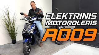 A009 - Super Ekonomiškas E-Motoroleris!