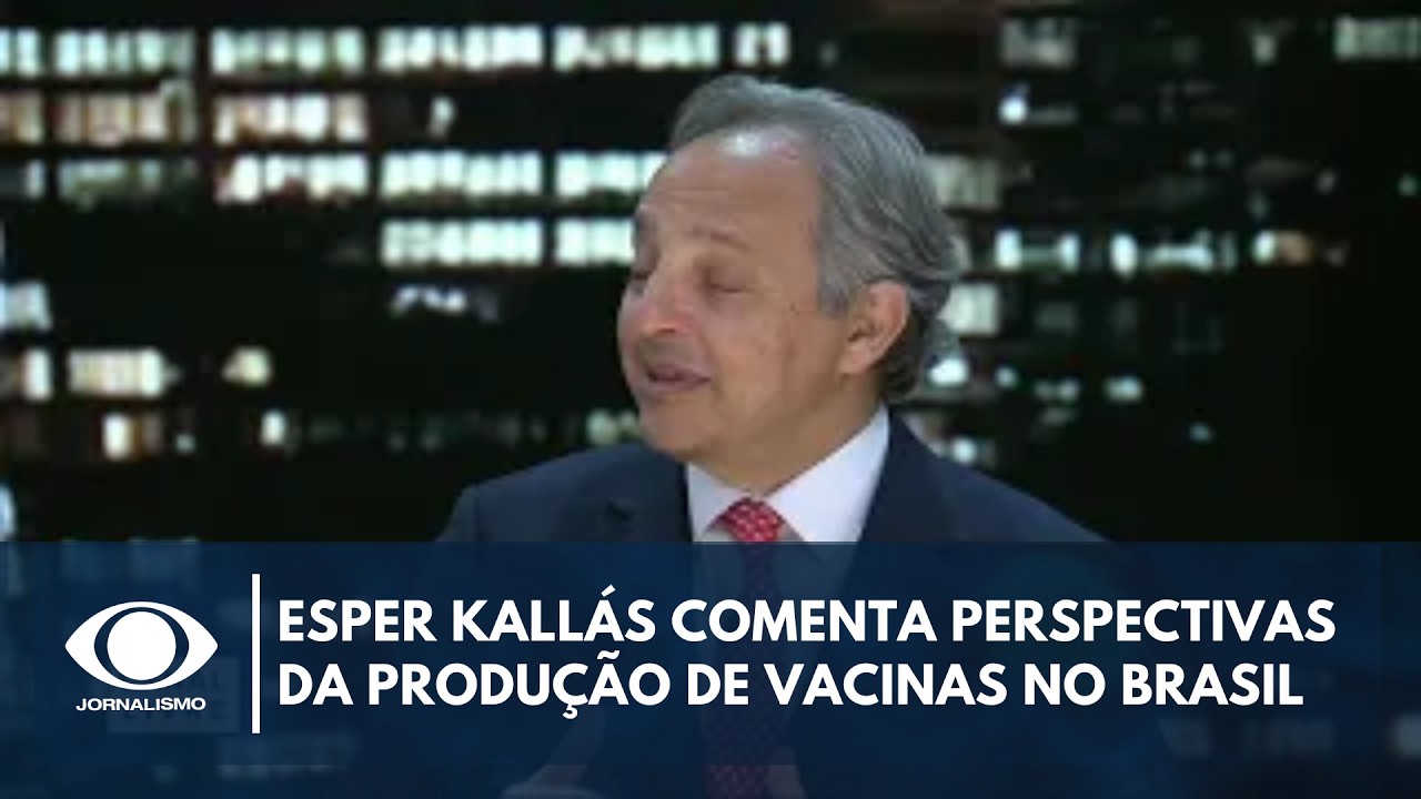Esper Kallás comenta perspectivas da produção de vacinas no Brasil | Canal Livre
