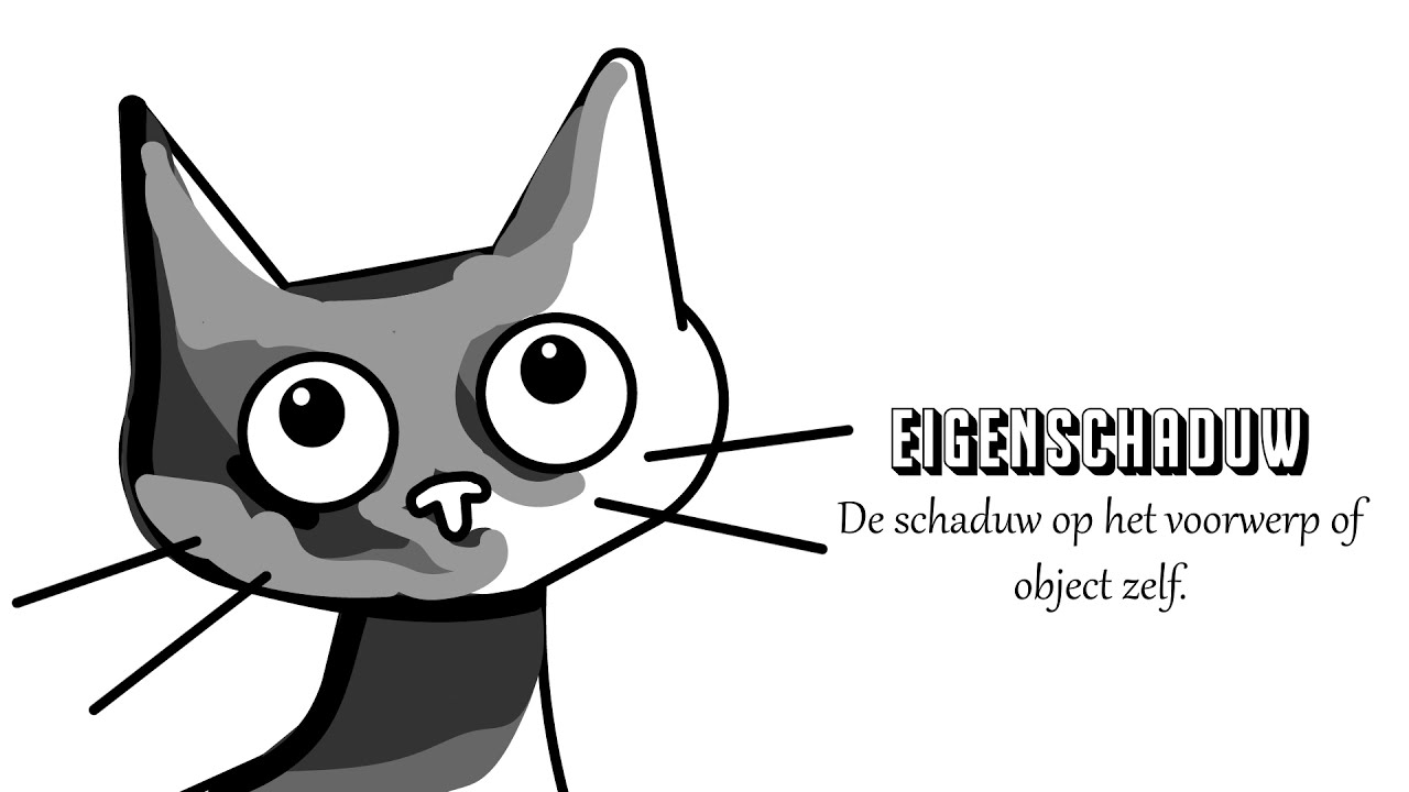 BV uitleg, arceren, schaduw, schutkleur