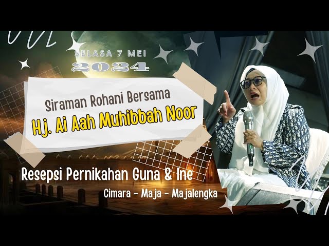 SIRAMAN ROHANI  Bersama Ustazah Hj, Ai Aah Muhibbah Noor class=