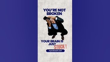 You’re Not Broken   Your Brain is Just Stuck #ocd #ocdhelp  #ocdrecovery #rocd #erp #falsecertainty
