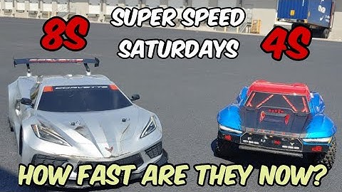 INSANE Speed Test: 8s Arrma Felony vs 4s Fury (RC Cars)