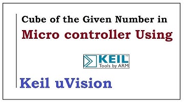 KTU | Microcontroller Lab EC 305  :  Cube of the Given Number